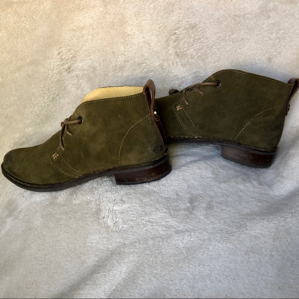 Bussola Anthropologie Sevilla chukka boot green